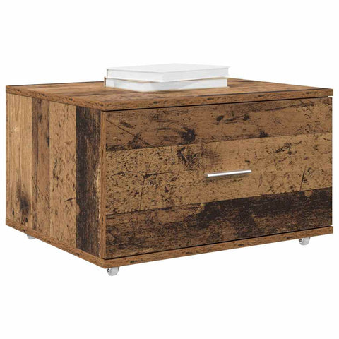 vidaXL Drawer Cabinet Brown 55 x 45 x 33.5 cm Engineered wood
