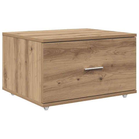 vidaXL Drawer Cabinet Brown 55 x 45 x 33.5 cm Engineered wood