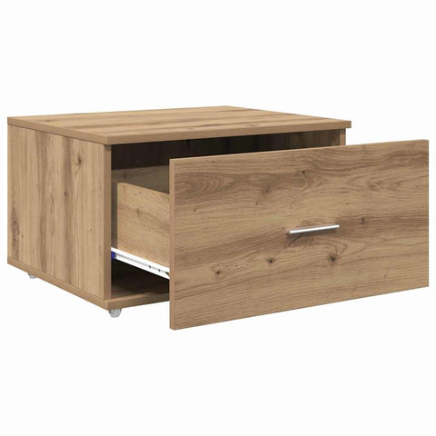 vidaXL Drawer Cabinet Brown 55 x 45 x 33.5 cm Engineered wood