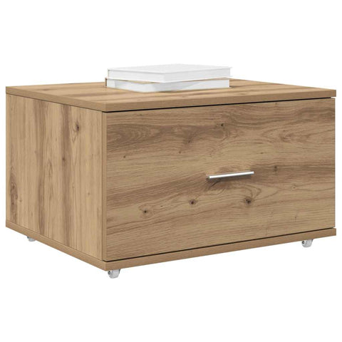 vidaXL Drawer Cabinet Brown 55 x 45 x 33.5 cm Engineered wood