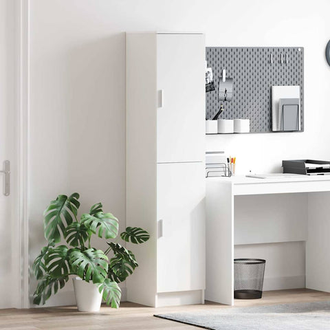 vidaXL Highboard White 35 x 39 x 168 cm Engineered wood
