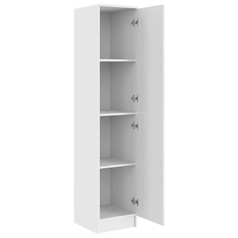 vidaXL Highboard White 35 x 39 x 168 cm Engineered wood