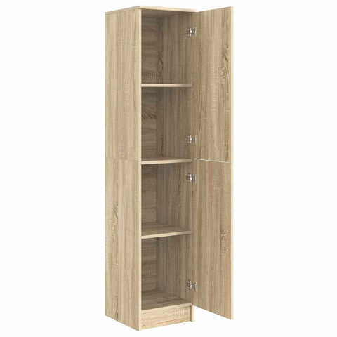vidaXL Highboard Sonoma oak 35 x 39 x 168 cm Engineered wood