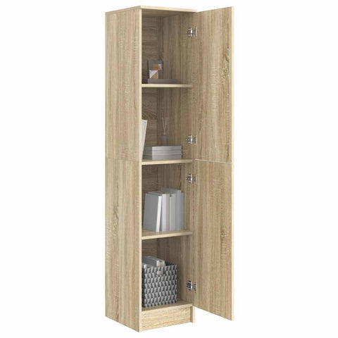 vidaXL Highboard Sonoma oak 35 x 39 x 168 cm Engineered wood