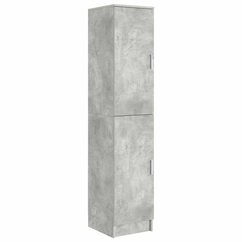 vidaXL Highboard Concrete grey 35 x 39 x 168 cm Engineered wood