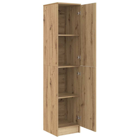vidaXL Highboard Artisan oak 35 x 39 x 168 cm Engineered wood