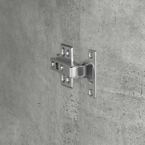 vidaXL Highboard Concrete grey 31.5 x 32 x 124 cm Engineered wood