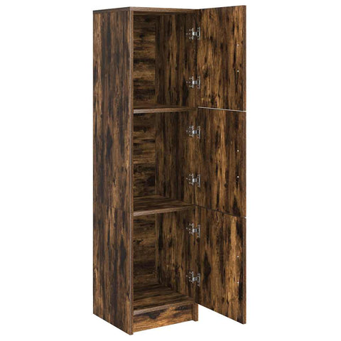 vidaXL Smoked Oak Sideboard Smoked oak Wood Large Smoked Oak Sideboard