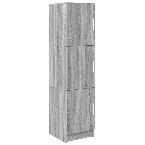 vidaXL Highboard Grey sonoma 31.5 x 32 x 124 cm Engineered wood