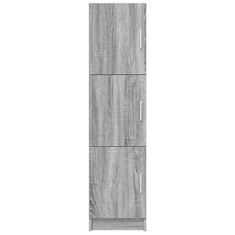 vidaXL Highboard Grey sonoma 31.5 x 32 x 124 cm Engineered wood