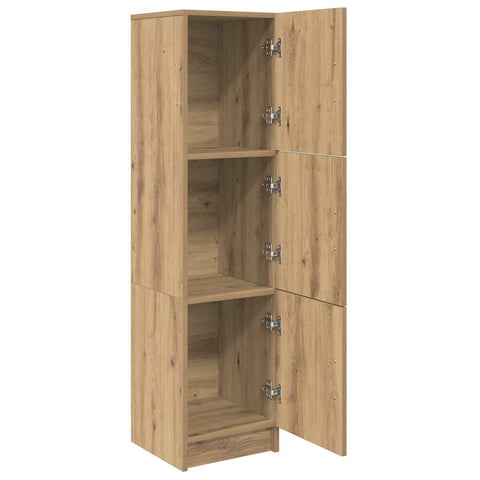 vidaXL Highboard Artisan oak 31.5 x 32 x 124 cm Engineered wood