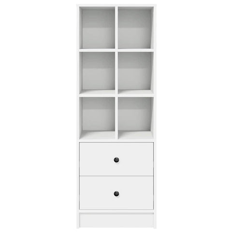 vidaXL Highboard with Drawer White 45.5 x 34 x 127 cm Engineered wood