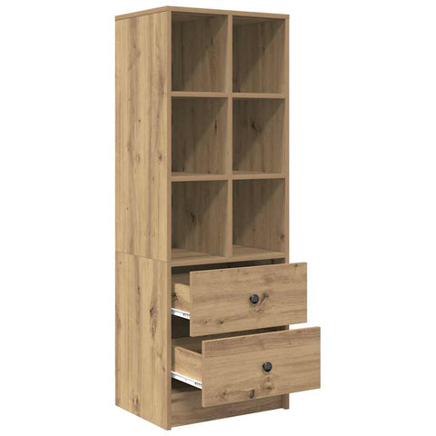 vidaXL Highboard Artisan oak 45.5 x 34 x 127 cm Engineered wood