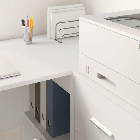 vidaXL Sideboard with Drawer White 38 x 34.5 x 75 cm Engineered wood