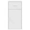 vidaXL Sideboard with Drawer White 38 x 34.5 x 75 cm Engineered wood