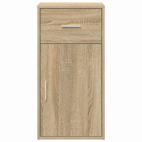 vidaXL Sideboard Sonoma oak 38 x 34.5 x 75 cm Engineered wood