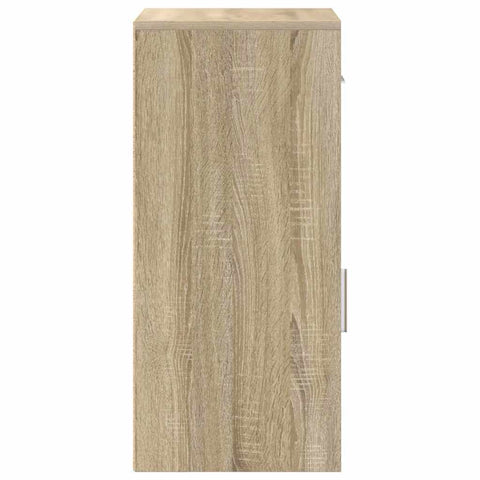 vidaXL Sideboard Sonoma oak 38 x 34.5 x 75 cm Engineered wood
