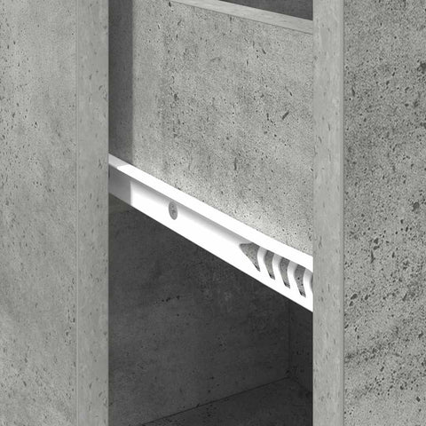 vidaXL Sideboard Concrete grey 38 x 34.5 x 75 cm Engineered wood