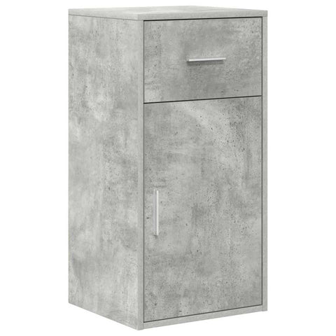 vidaXL Sideboard Concrete grey 38 x 34.5 x 75 cm Engineered wood