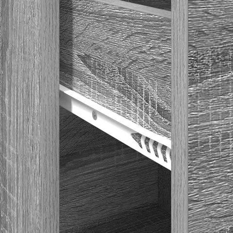 vidaXL Sideboard Grey sonoma 38 x 34.5 x 75 cm Engineered wood