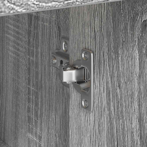 vidaXL Sideboard Grey sonoma 38 x 34.5 x 75 cm Engineered wood