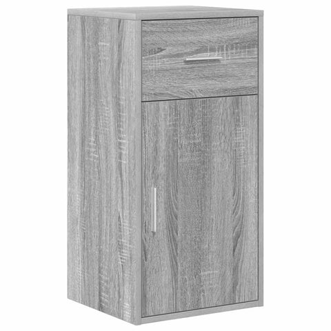 vidaXL Sideboard Grey sonoma 38 x 34.5 x 75 cm Engineered wood