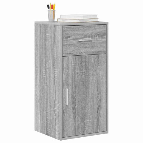 vidaXL Sideboard Grey sonoma 38 x 34.5 x 75 cm Engineered wood