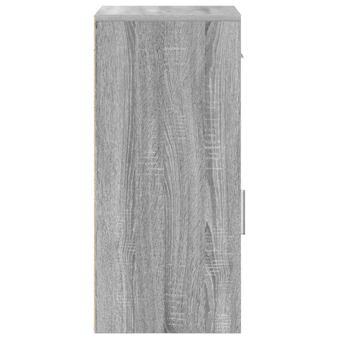 vidaXL Sideboard Grey sonoma 38 x 34.5 x 75 cm Engineered wood