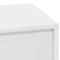 vidaXL Bedside Cabinet with LED Lights White 44x34,5x45 cm