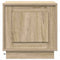 vidaXL Bedside Cabinets with LED Lights 2 pcs Sonoma Oak 44x34,5x45 cm
