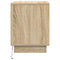 vidaXL Bedside Cabinets with LED Lights 2 pcs Sonoma Oak 44x34,5x45 cm