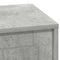 vidaXL Bedside Cabinets with LED Lights 2 pcs Concrete Grey 44x34,5x45 cm