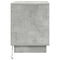 vidaXL Bedside Cabinets with LED Lights 2 pcs Concrete Grey 44x34,5x45 cm