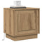 vidaXL Bedside Cabinets with LED Lights 2 pcs Artisan Oak 44x34.5x45 cm