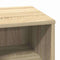 vidaXL Bedside Cabinets with LED 2 pcs Sonoma Oak 50x34.5x50 cm