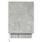 vidaXL Bedside Cabinet with LED Concrete Grey 50x34.5x50 cm