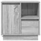 vidaXL Bedside Cabinets with LED 2 pcs Grey Sonoma 50x34,5x50 cm