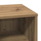 vidaXL Bedside Cabinet with LED Artisan Oak 50x34,5x50 cm