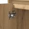 vidaXL Bedside Cabinets with LED 2 pcs Artisan Oak 50x34,5x50 cm