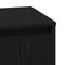 vidaXL Bedside Cabinet with LED Lights Black 39x34,5x50 cm