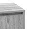 vidaXL Bedside Cabinet with LED Lights Grey Sonoma 39x34,5x50 cm