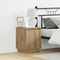 vidaXL Bedside Cabinets with LED Lights 2 pcs Artisan Oak 39x34,5x50 cm