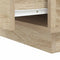 vidaXL Bedside Cabinet with LED Lights Sonoma Oak 39x34.5x50 cm