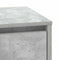 vidaXL Bedside Cabinet with LED Lights Concrete Grey 39x34.5x50 cm