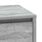 vidaXL Bedside Cabinets with LED Lights 2 pcs Grey Sonoma 39x34.5x50 cm