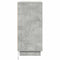 vidaXL Bedside Tables Concrete Grey Concrete Medium Decorative Inlays