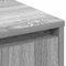vidaXL Sideboard with LED in Grey Sonoma - 71 x 34.5 x 75 cm, Made of Engineered Wood
