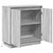 vidaXL Sideboard with LED in Grey Sonoma - 71 x 34.5 x 75 cm, Made of Engineered Wood