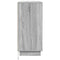 vidaXL Sideboard with LED in Grey Sonoma - 71 x 34.5 x 75 cm, Made of Engineered Wood