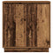 vidaXL Sideboard with LED in Old Wood - 71x34.5x75 cm Engineered Wood